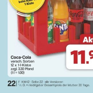 Coca-cola bei Famila Nord West