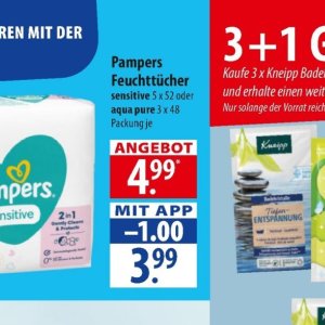 Feuchttücher bei Famila Nord Ost