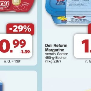 Margarine bei Famila Nord West