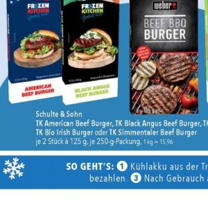Burger bei Citti Markt