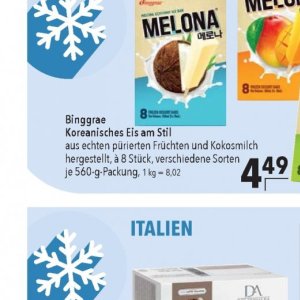 Eis bei Citti Markt