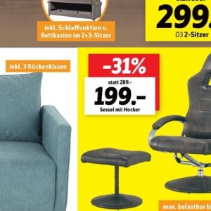 Sessel bei Sconto