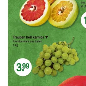 Trauben bei V-Markt