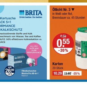 Kaffee bei V-Markt