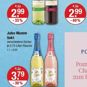Sekt bei V-Markt