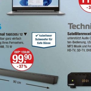Subwoofer bei V-Markt