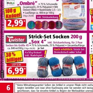 Socken bei Norma