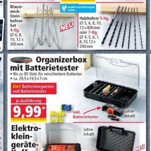 Batterien bei Norma