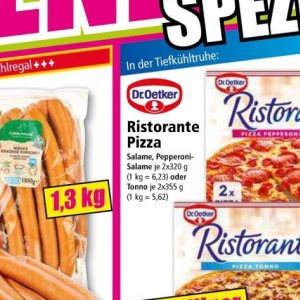 Pizza bei Norma