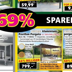 Pergola bei Norma