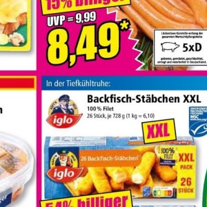 Backfisch bei Norma