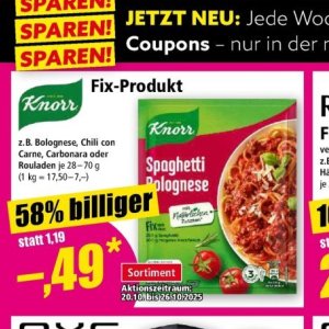 Spaghetti bei Norma