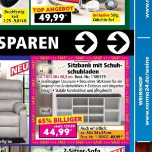 Schubladen bei Norma