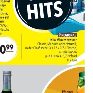 Mineralwasser bei Citti Markt