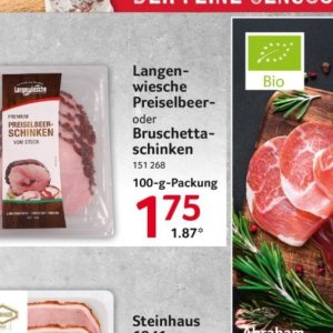 Schinken bei Selgros