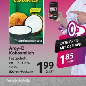 Kokosmilch bei Selgros