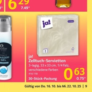 Servietten bei Selgros