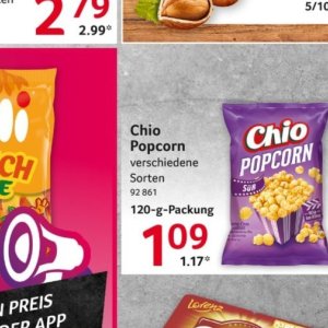 Popcorn bei Selgros
