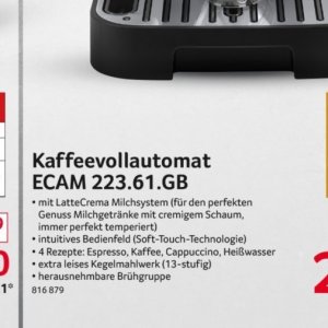 Kaffee delonghi  bei Selgros