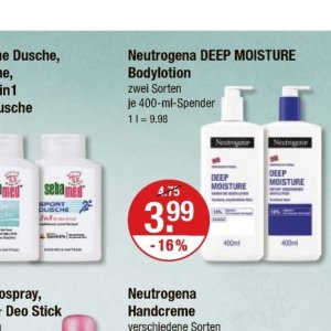Bodylotion sebamed  bei V-Markt
