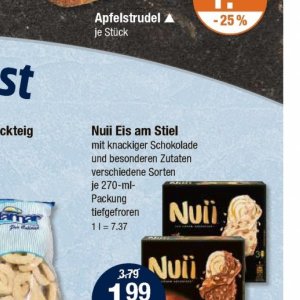 Eis bei V-Markt