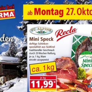 Speck bei Norma