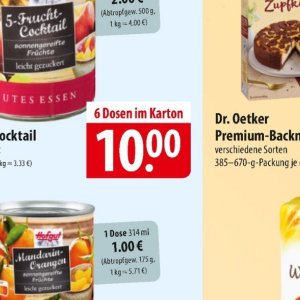 Dosen knorr  bei Famila Nord Ost