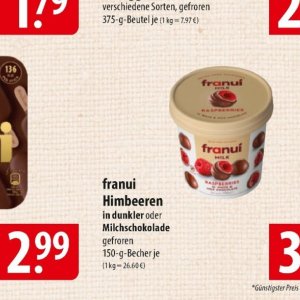 Himbeeren bei Famila Nord Ost