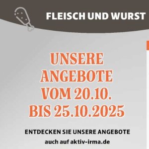 Fleisch bei Aktiv Irma