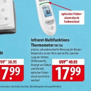 Thermometer bei Famila Nord Ost