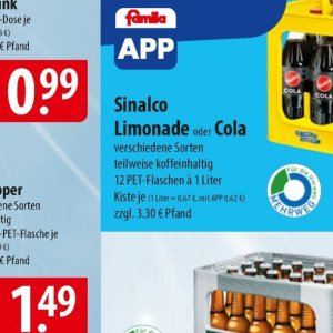 Limonade bei Famila Nord Ost