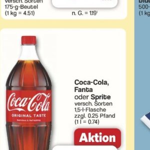 Coca-cola bei Famila Nord West