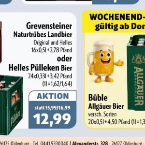 Bier bei Aktiv Irma