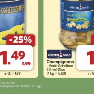 Champignons bei Famila Nord West