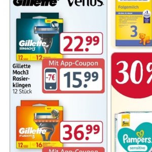 Rasierklingen gillette  bei Rossmann