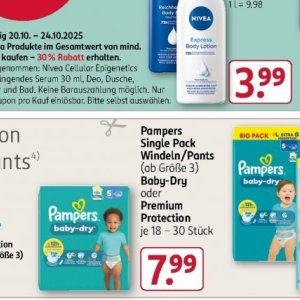 Windeln bei Rossmann