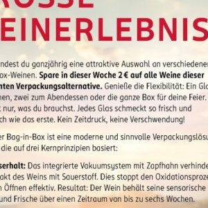 Glas bei Rossmann