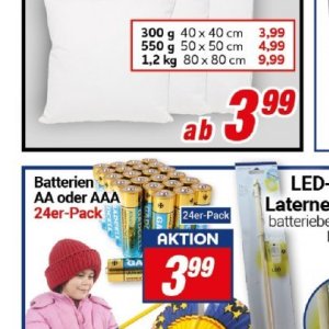 Batterien bei Centershop