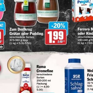 Pudding bei Hit