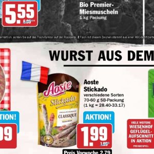 Wurst bei Hit