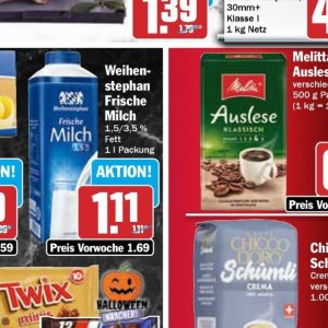 Milch bei AEZ
