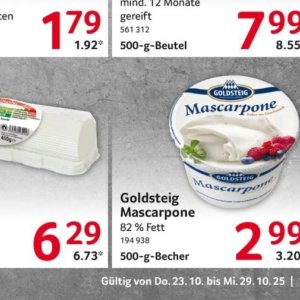 Mascarpone bei Selgros