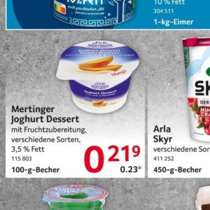 Joghurt bei Selgros