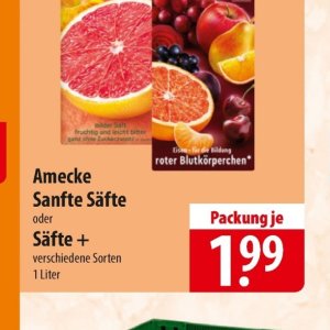 Säfte bei Famila Nord Ost