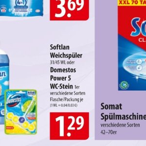Weichspüler domestos