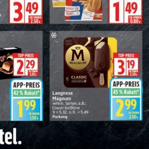 Magnum langnese bei Elli Markt