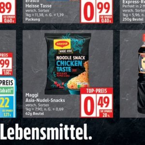 Snacks bei Elli Markt