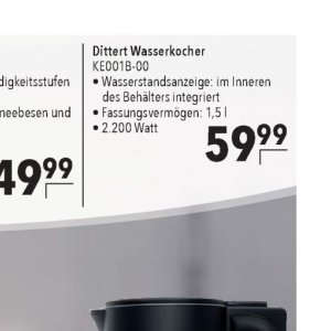 Wasserkocher bei Citti Markt