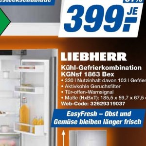 Kühl-gefrierkombination