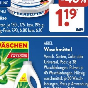 Waschmittel ariel
